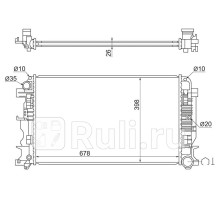DRM17018 - Радиатор охлаждения (DENSO) Volkswagen Crafter (2006-2016)