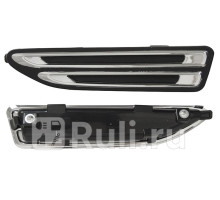 ST-362-0003 - Декоративная накладка на крыло левая (SAT) Kia Optima 4 рестайлинг (2018-2020)