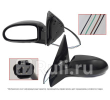 ST-FDA4-940-A2 - Зеркало левое (SAT) Ford Focus 1 (2001-2005)
