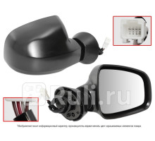 ST-DC01-940-C1 - Зеркало правое (SAT) Renault Logan 1 Фаза 2 (2009-2015)