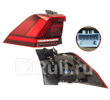 ST-441-19AQL-UE - Фонарь левый задний в крыло (SAT) Volkswagen Tiguan (2016-2021)