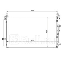 ST-HNI55-394-0 - Радиатор кондиционера (SAT) Hyundai ix55 (2008-2013)