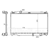 TY0005-20 - Радиатор охлаждения (SAT) Lexus IS 250 (2005-2010)