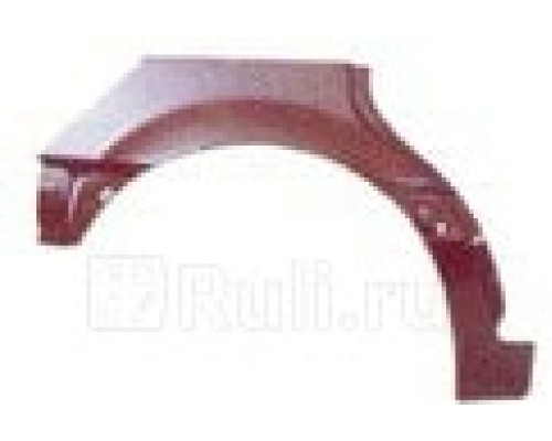 9537582 - Ремонтная арка крыла правая задняя (KLOKKERHOLM) Volkswagen Passat B3 (1988-1993)