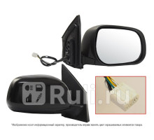 ST-TYY3-940-D1 - Зеркало правое (SAT) Toyota Rav4 (2005-2014)