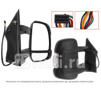 ST-FT76-940-D1 - Зеркало правое (SAT) Fiat Ducato 250 (2006-2014)