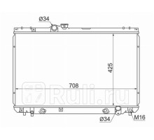TY0006-150 - Радиатор охлаждения (SAT) Toyota Crown LSX10 (1995-2008)