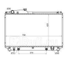 TY0007-01 - Радиатор охлаждения (SAT) Toyota Celsior (2000-2006)