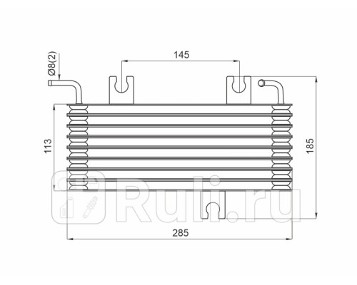 ST-21606-JD30D - Радиатор охлаждения (SAT) Nissan Qashqai j10 рестайлинг (2010-2013)