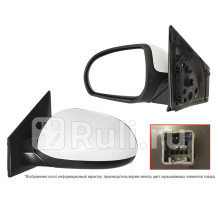 ST-KA47-940-D2 - Зеркало левое (SAT) Kia Rio 3 рестайлинг (2015-2017)