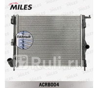 acrb004 - Радиатор охлаждения (MILES) Renault Duster рестайлинг (2015-2021)
