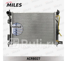 acrb027 - Радиатор охлаждения (MILES) Kia Rio 3 (2011-2015)