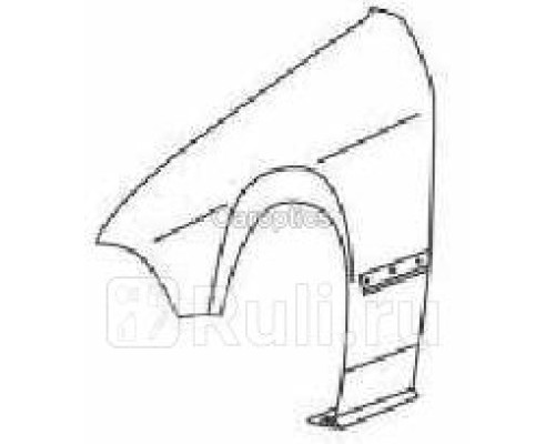 BM10009AL - Крыло переднее левое (TYG) BMW E36 (1990-1996)