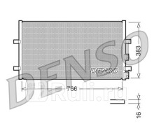 DCN10009 - Радиатор кондиционера (DENSO) Ford Transit 6 (2006-2013)