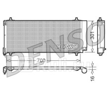 DCN21027 - Радиатор кондиционера (DENSO) Peugeot 407 (2004-2011)