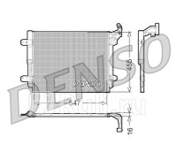 DCN32062 - Радиатор кондиционера (DENSO) Volkswagen Tiguan (2011-2016)