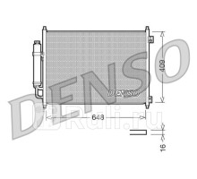 DCN46001 - Радиатор кондиционера (DENSO) Nissan X-Trail T31 (2007-2011)