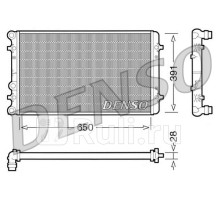 DRM02007 - Радиатор охлаждения (DENSO) Audi TT (1998-2006)