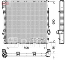 DRM05112 - Радиатор охлаждения (DENSO) BMW X5 E53 (1999-2003)