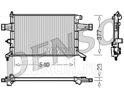 DRM20082 - Радиатор охлаждения (DENSO) Opel Zafira A (1999-2006)