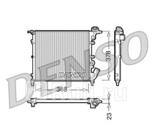 DRM23002 - Радиатор охлаждения (DENSO) Renault 19 (1988-1992)