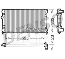 DRM32006 - Радиатор охлаждения (DENSO) Volkswagen Golf 3 (1991-2000)