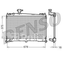 DRM44010 - Радиатор охлаждения (DENSO) Mazda 6 GG (2002-2008)