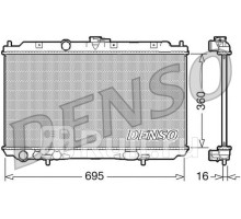 DRM46027 - Радиатор охлаждения (DENSO) Nissan Primera P12 (2001-2008)