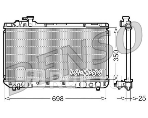 DRM50020 - Радиатор охлаждения (DENSO) Toyota Rav4 (1994-2000)