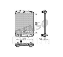 DRM50040 - Радиатор охлаждения (DENSO) Toyota Aygo (2005-2014)