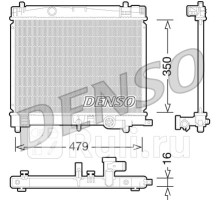 DRM50078 - Радиатор охлаждения (DENSO) Toyota Yaris (2005-2012)