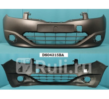 DS04315BAV - Бампер передний (TYG) Nissan Qashqai j10 рестайлинг (2010-2013)
