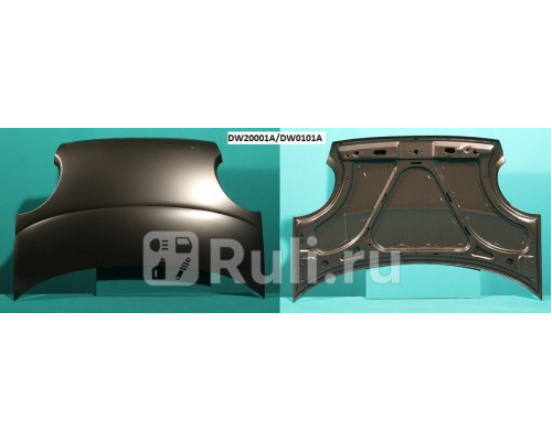 DW0101A - Капот (YIH SHENG) Daewoo Matiz (1999-2001)