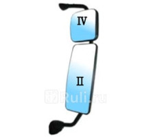 EB01BL3ZL1RLD - Зеркало правое (DEPO) Mercedes Actros MP1 (1996-2002)