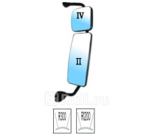 EB04BS3Z01R - Зеркало правое (DEPO) Mercedes Actros MP2 (2003-2007)