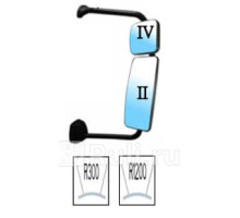 EB07BN3ZL1RLD - Зеркало правое (DEPO) Mercedes Atego (1997-2003)