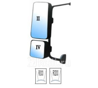 EBA7BL3ZL2LLD - Зеркало левое (DEPO) Mercedes Atego (2004-)