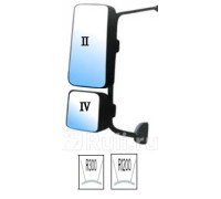 EBA7BN3ZL2LLD - Зеркало левое (DEPO) Mercedes Atego (2004-)