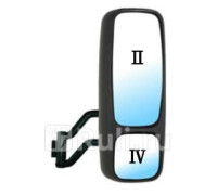 EV01BS3Z01R - Зеркало правое (DEPO) Volvo FH (1993-2002)