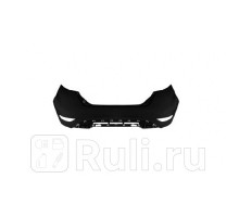 FOR07FI024T - Бампер задний (EUROBUMP) Ford Fiesta 6 (2008-2012)