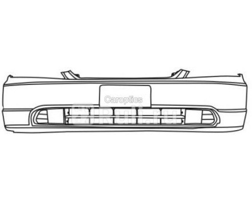 HD04103BB - Бампер передний (TYG) Honda Civic седан (2001-2005)