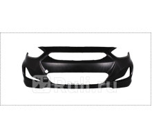 HN04098BA - Бампер передний (TYG) Hyundai Solaris 1 (2010-2014)