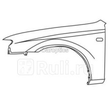 MZ10048BL - Крыло переднее левое (TYG) Mazda 323 BJ (1998-2003)