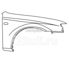 MZ10048BR - Крыло переднее правое (TYG) Mazda 323 BJ (1998-2003)