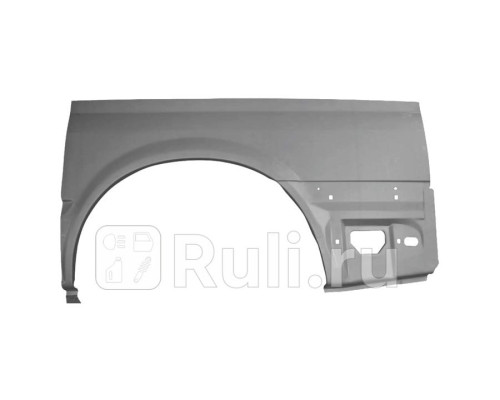 P235231K - Ремонтная арка крыла левая задняя (POTRYKUS) Ford Transit 5 (2000-2006)