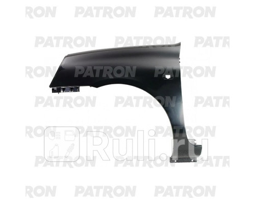 P71-RN003AL - Крыло переднее левое (PATRON) Renault Clio 2 рестайлинг (2001-2006)