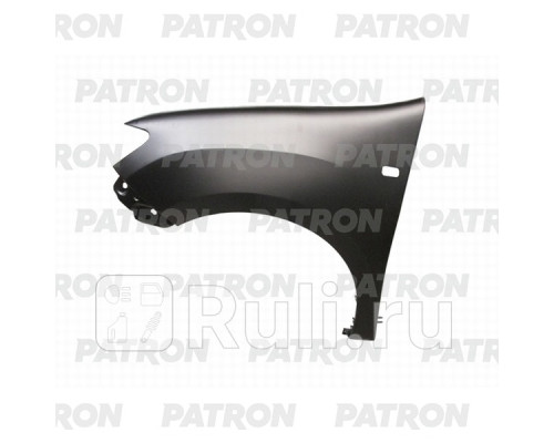P71-RN060BLT - Крыло переднее левое (PATRON) Renault Logan 2 рестайлинг (2018-2021)