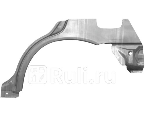 P945131 - Ремонтная арка крыла левая задняя (POTRYKUS) Honda Civic EK (1998-2000)