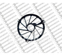 PG260004S-0000 - Диффузор радиатора кондиционера (API) Peugeot 206 (1998-2009)