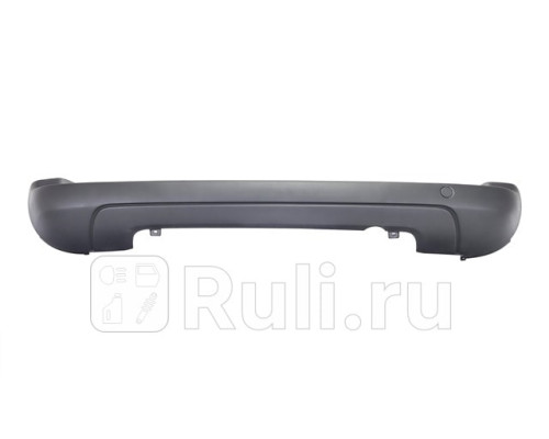 PGB002NA - Бампер задний (FPI) Citroen Berlingo (2008-2012)